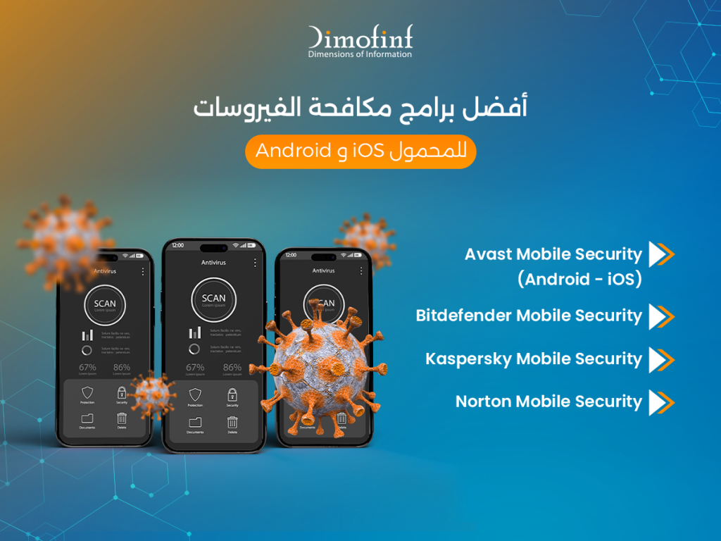أفضل برامج مكافحة الفيروسات للمحمول iOS و Android