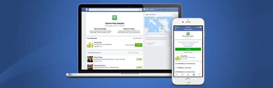 تفاعل الفيس بوك مع أحداث فرنسا من خلال خدمة  SAFETY CHECK