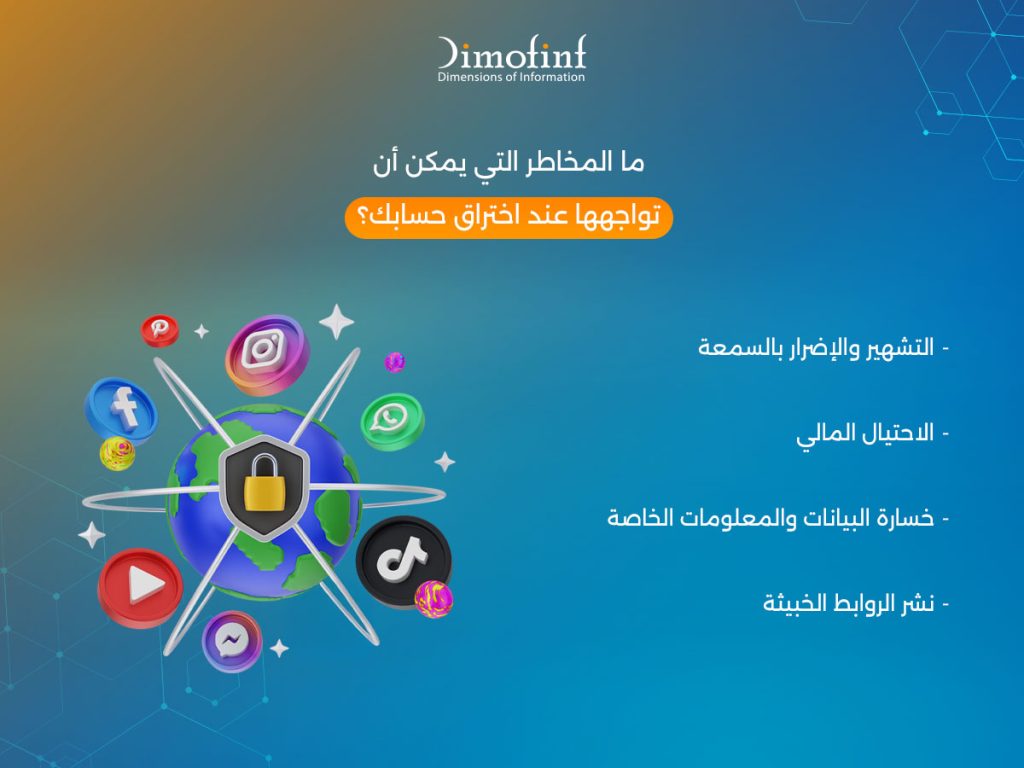 ما المخاطر التي يمكن أن تواجهها عند اختراق حسابك؟