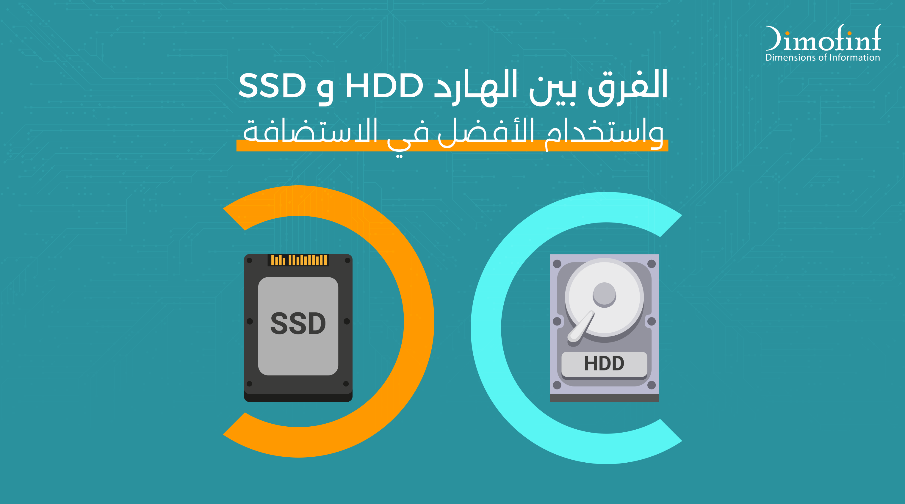 الفرق بين الهارد HDD و SSD