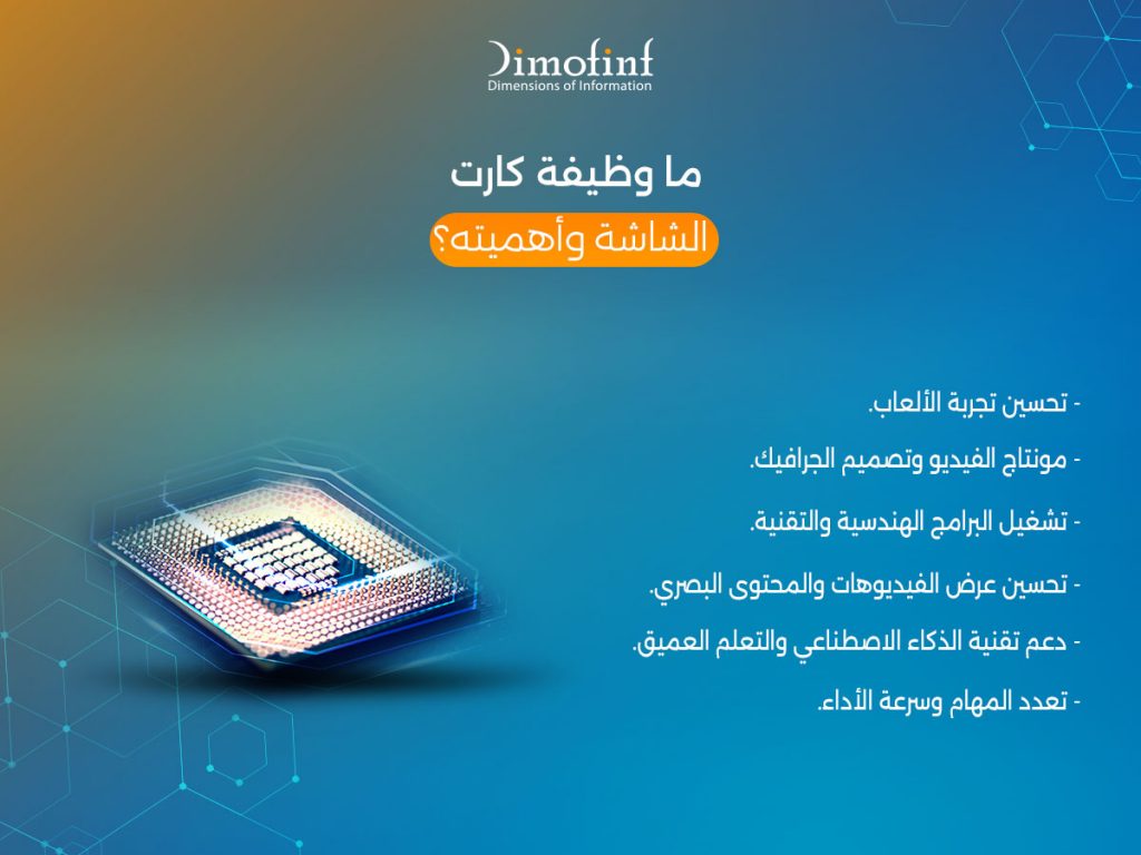 ما وظيفة كارت الشاشة وأهميته؟