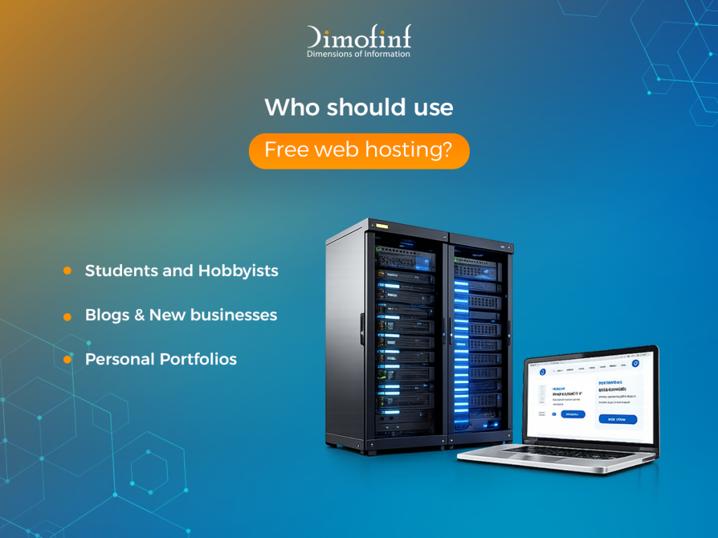 Who should use free web hosting?