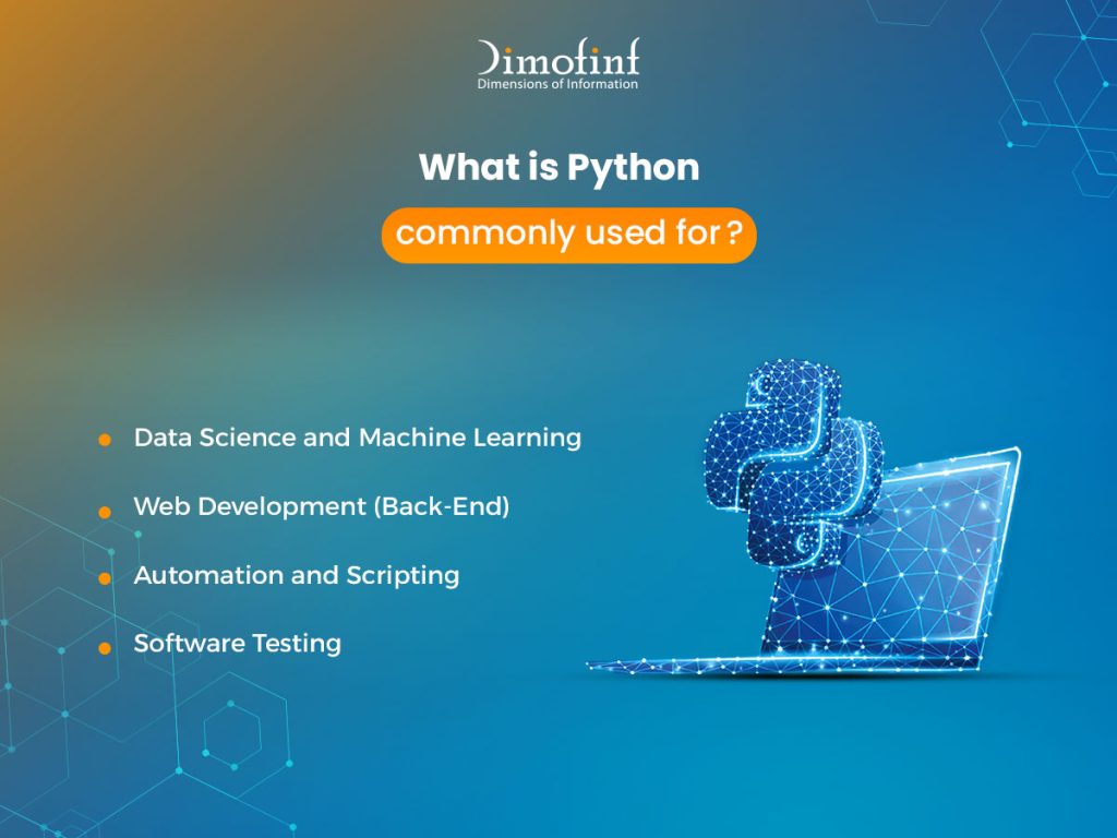 What is Python commonly used for?