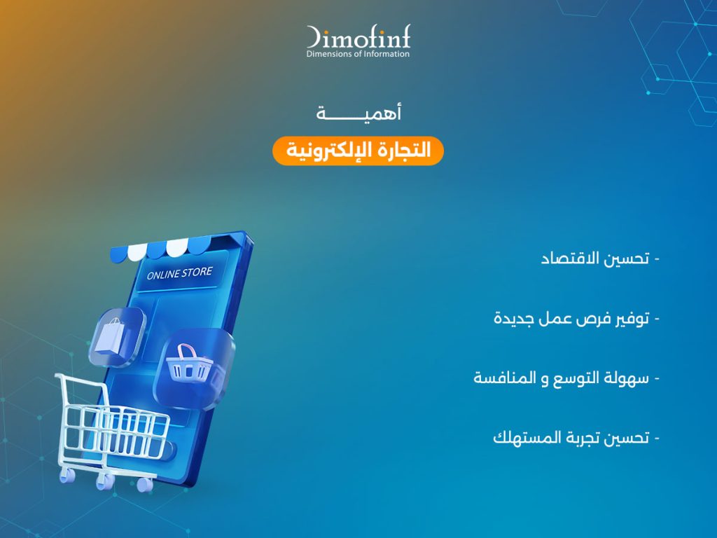 أهمية التجارة الإلكترونية