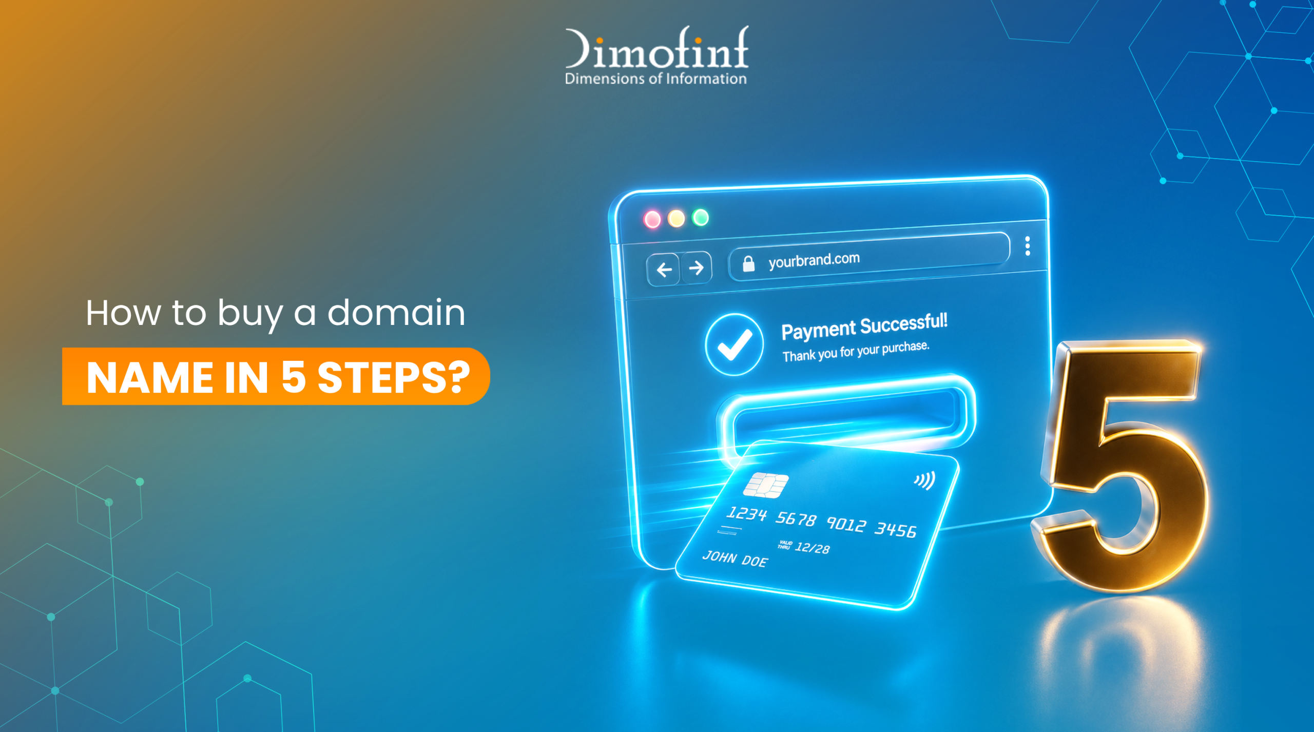 How to buy a domain name in 5 steps?