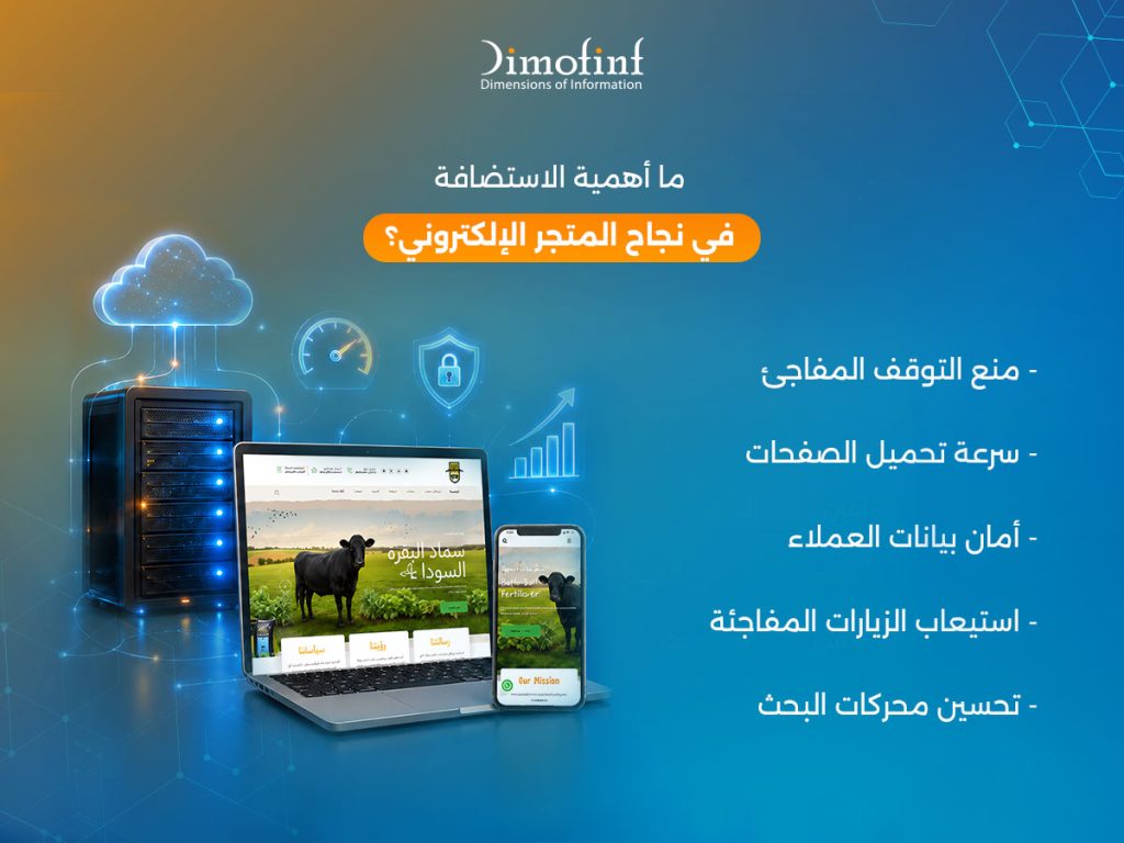 ما أهمية الاستضافة في نجاح المتجر الإلكتروني؟