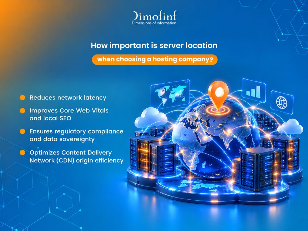 How important is server location when choosing a hosting company?